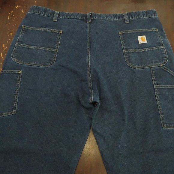 Carhartt Rugged Flex Relaxed Fit Double Front Utility Jean 46x32 - Picture 3 of 6